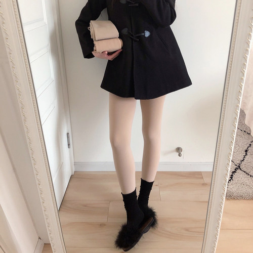 JA冬季显瘦哑光加绒保暖连裤袜女