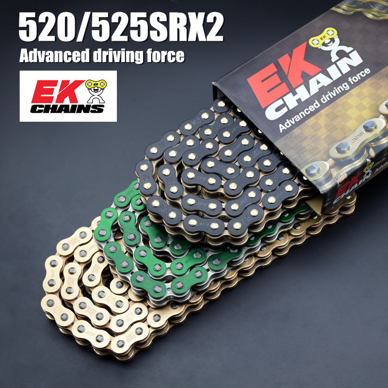 适用黄龙600 300异兽Z800改装日本进口EK彩色520 525 530油封链条