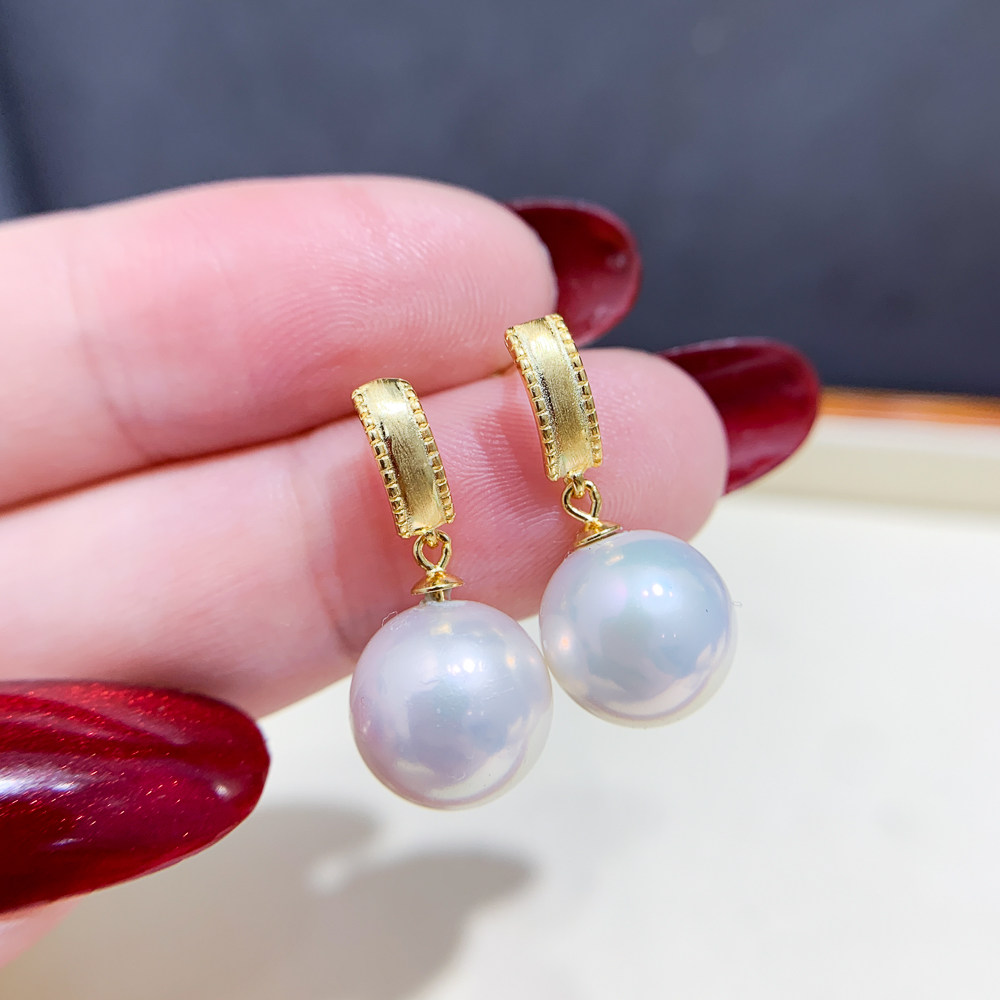 DIY珍珠配件 S925 纯银耳钉空托 金色银色银饰耳环 配9-13mm圆巴,饰品/流行首饰/时尚饰品新,其他DIY饰品配件,淘宝优惠券,粉丝福利购,淘宝优惠卷