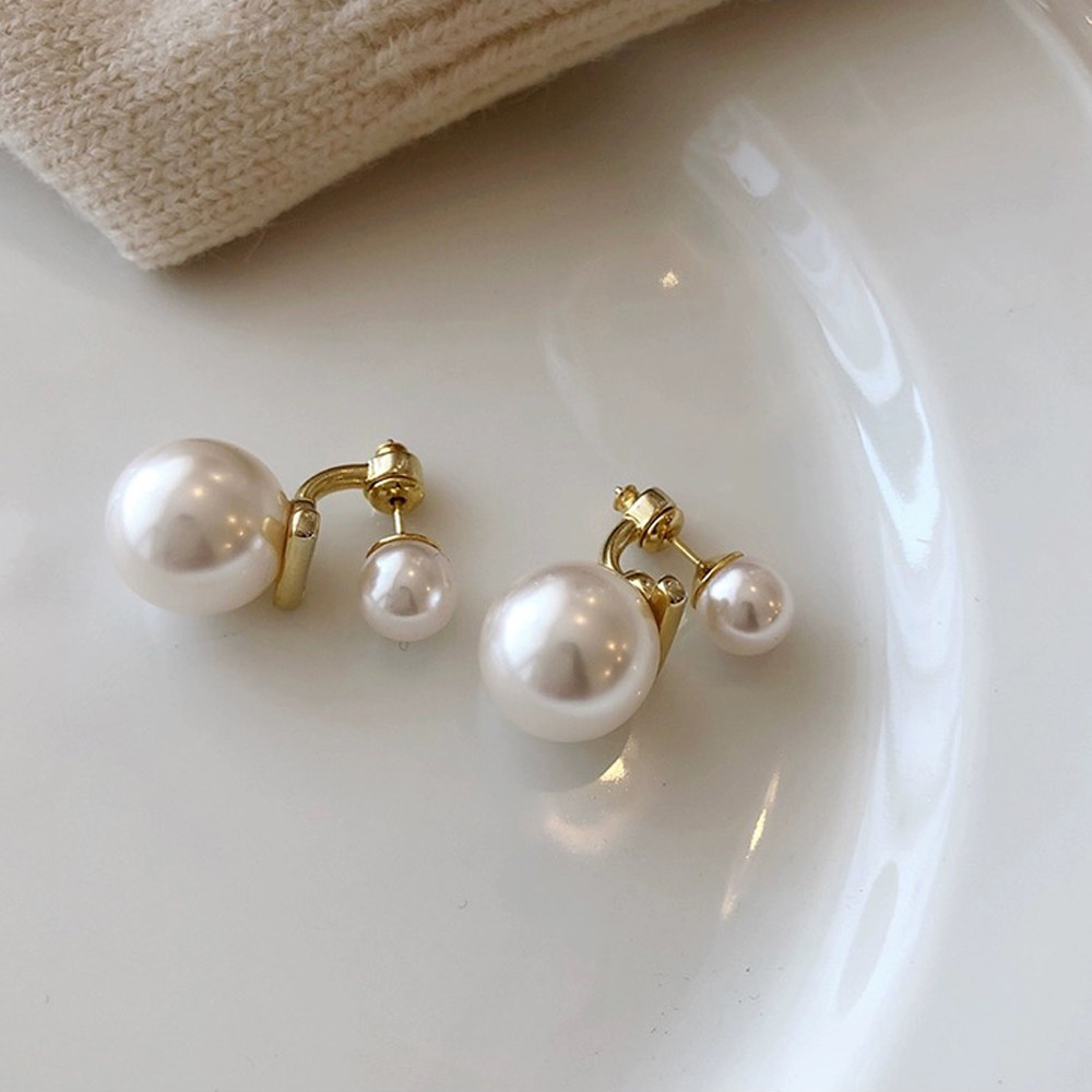 阿飞珍珠配件纯银耳钉工厂直销