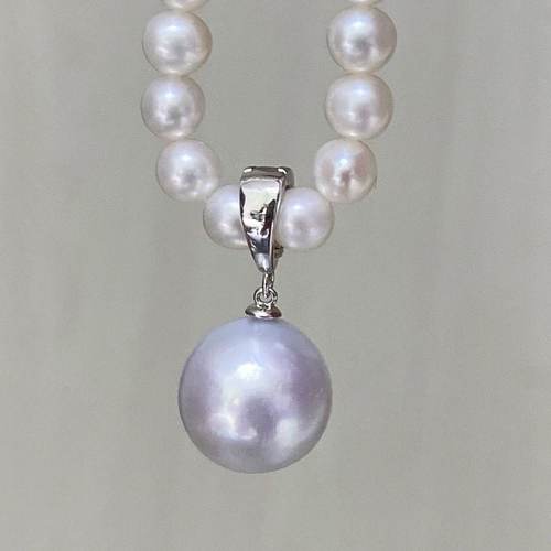 S925纯银吊坠空托DIY配件