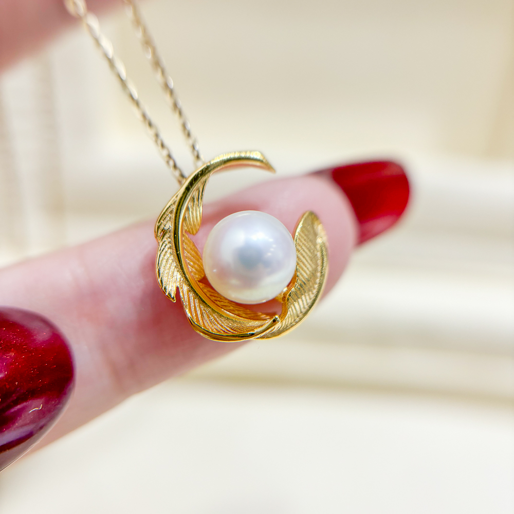 阿飞珍珠配件纯银吊坠工厂直销