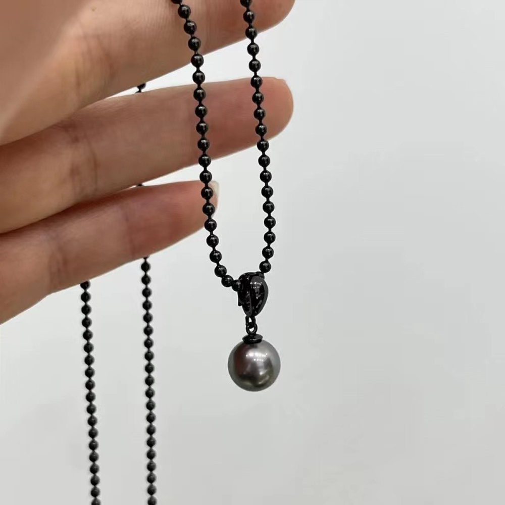 阿飞珍珠配件纯银吊坠工厂直销