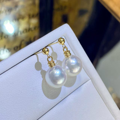 S925纯银耳钉空托简约银色耳环