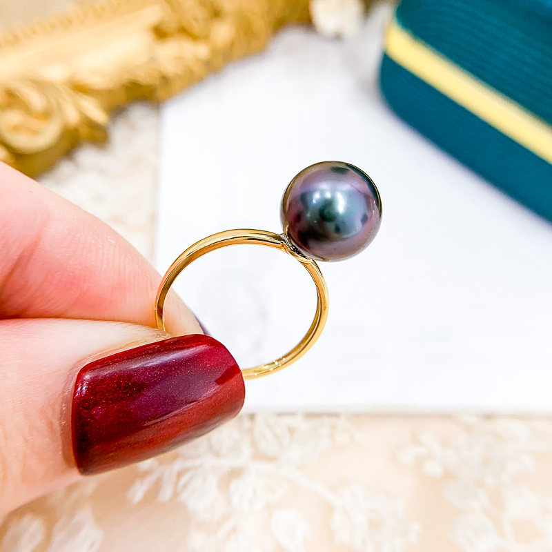 阿飞珍珠配件戒指工厂直销