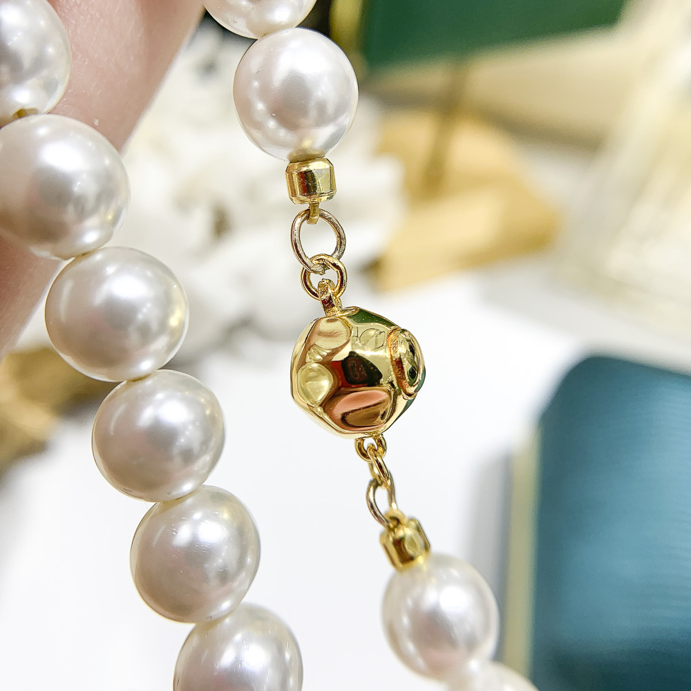 阿飞珍珠配件纯银扣工厂直销