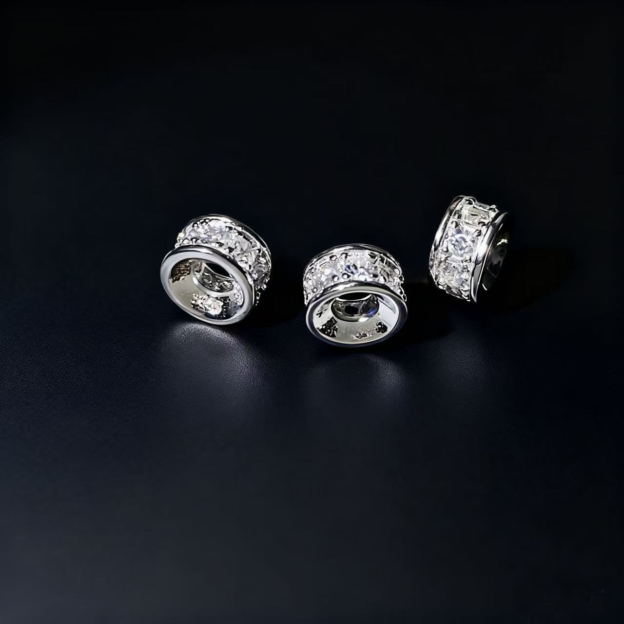 S925纯银珍珠配件DIY配件