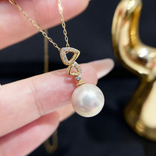 S925纯银吊坠空托DIY配件