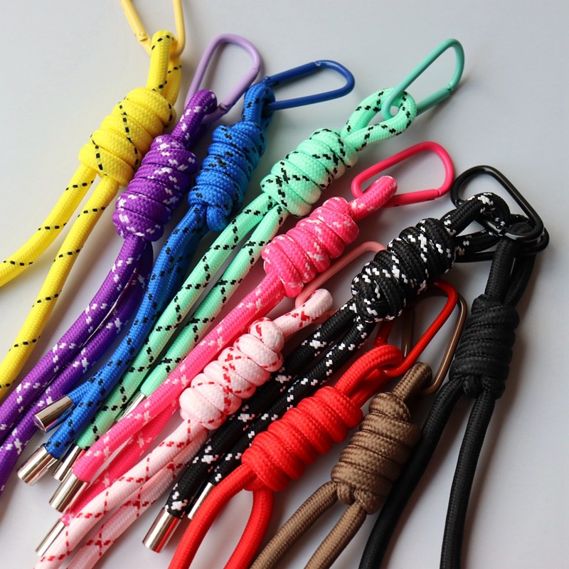 miu系风包包挂件编织绳钥匙扣