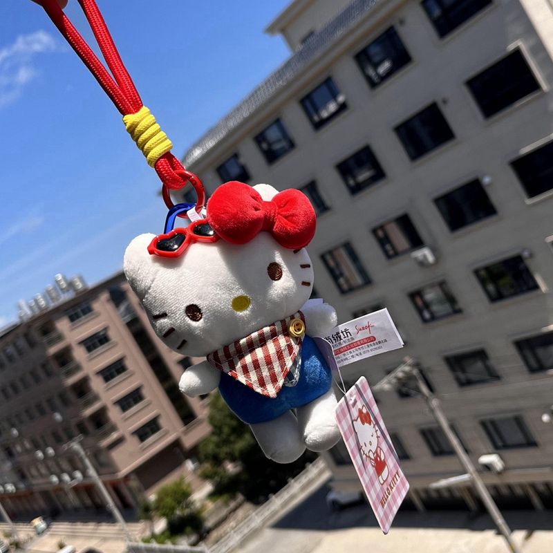 正版hellokitty包包挂件kt钥匙扣