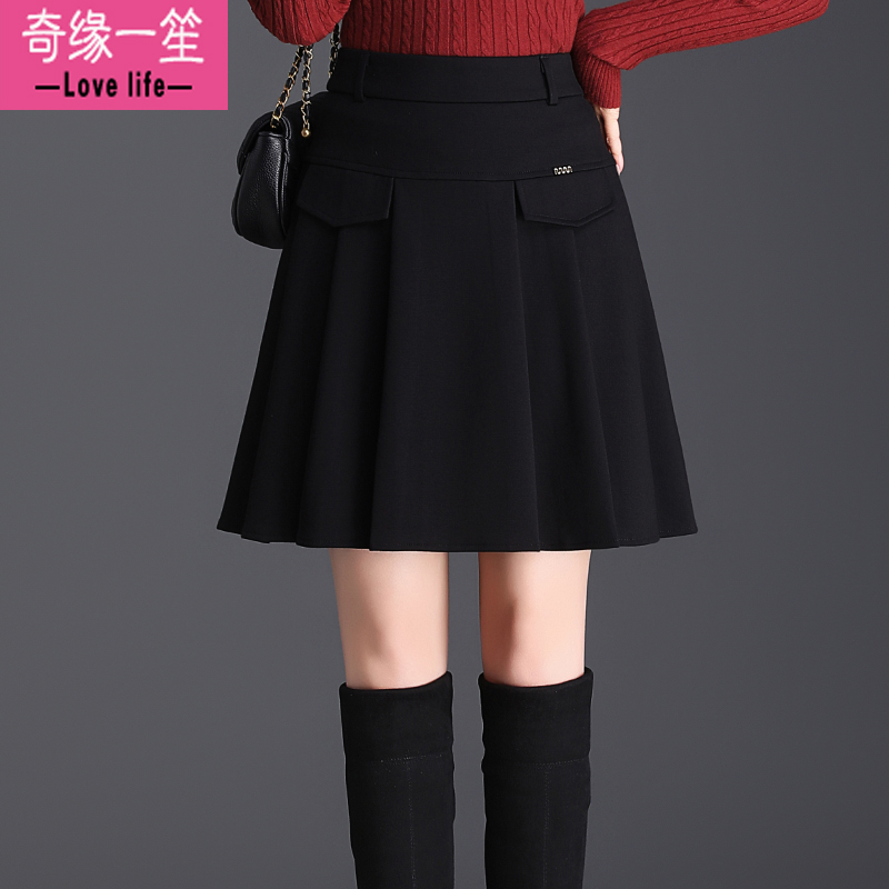 短裙百褶裙通勤韩版半身裙