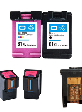 华睿适用惠普HP61XL墨盒HP4630 deskjet2512 2510 3054 1510 2540