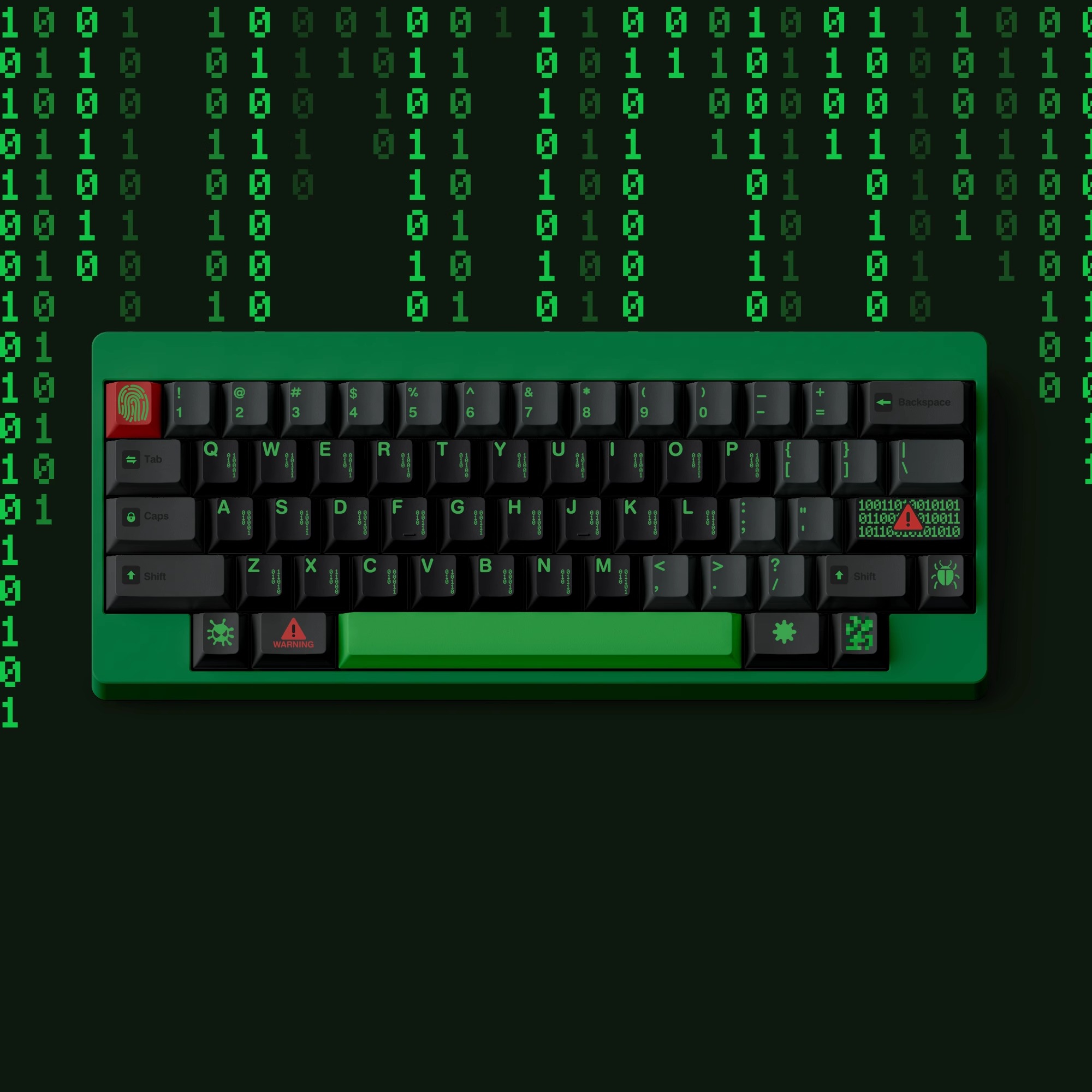 FBB黑客hacker机械键盘键帽