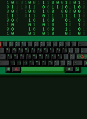 【ZD】FBB 黑客 hacker 五面热升华PBT客制化机械键盘原创键帽