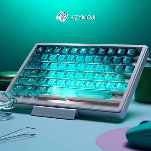 KEYMOJI磷叶石客制化键帽