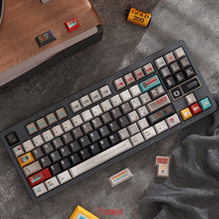 【ZD】TUTKEYS土酱 合成器 加厚PBT热升华原创客制化键帽磁轴电竞