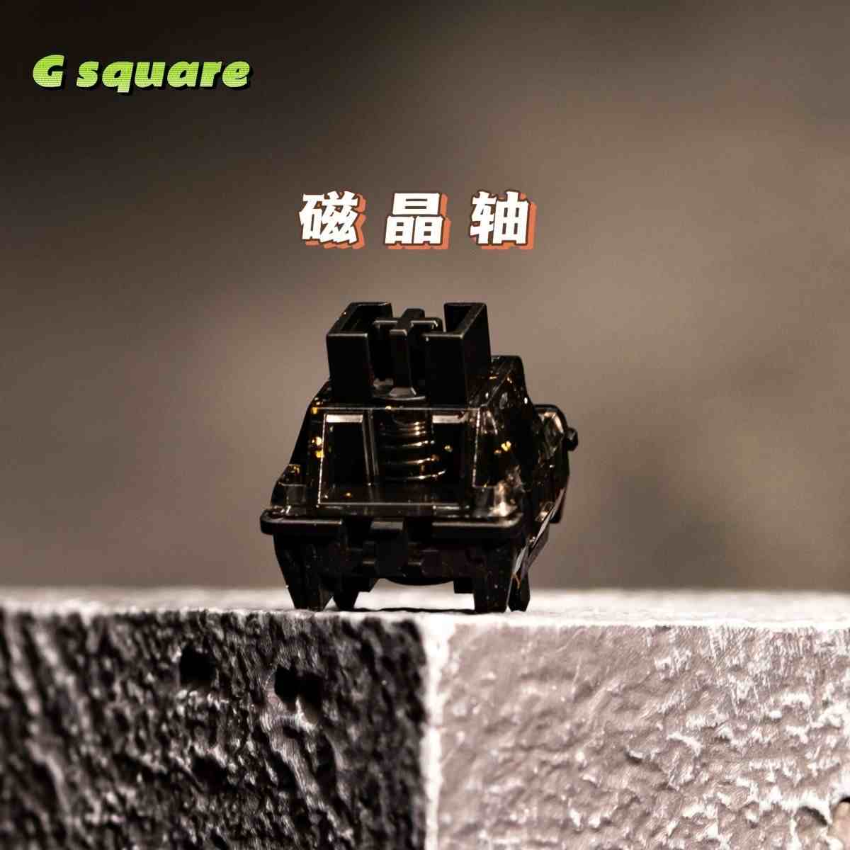 GSquare黑武士线性磁晶轴