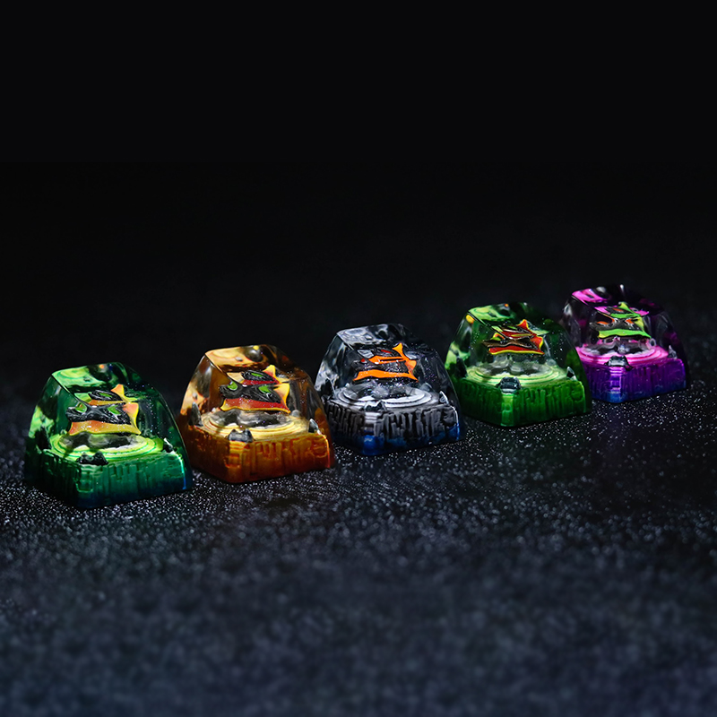 客制化机械键盘树脂键帽