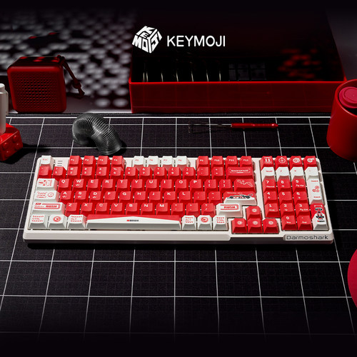 KEYMOJI万宝路红色主题键帽