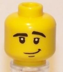 LEGO 乐高配件/零件 乐高 人仔表情头h5 黄色3626bpb435等全新