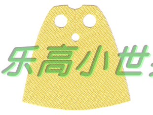 LEGO乐高 21841零件人仔软披风闪亮黄色幻视全新塑料拼装积木玩具