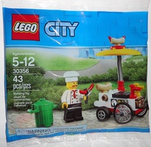 LEGO乐高 30356城市创意小套热狗贩卖车塑料拼装积木玩具儿童益智