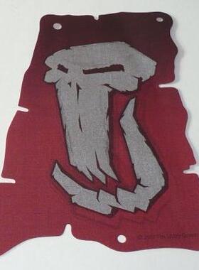 LEGO乐高 61627pb01零件配件城堡骷髅帆旗塑料拼装积木玩具现货男