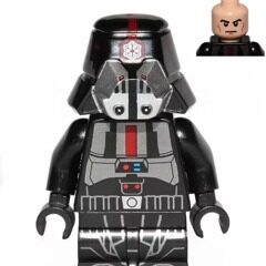 LEGO 乐高sw443星球大战人仔西斯部队士兵塑料拼装积木玩具儿童益