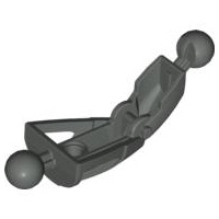 乐高LEGO X240生化战士零件腿部二手9新深灰色塑料拼装积木玩具男