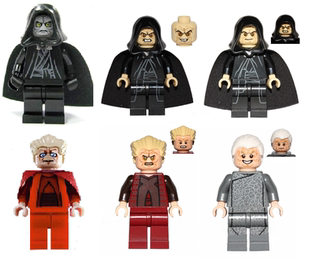 LEGO乐高 sw595sw210乐高星球大战人仔西斯帕皇塑料拼装积木玩具