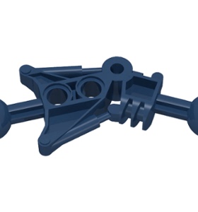 乐高LEGO 32482生化系列零件腿部全新深蓝色特价塑料拼装积木玩具