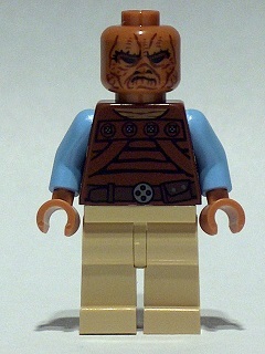 乐高LEGO sw487星球大战系列人仔 Weequay Skiff Guard (75020)新