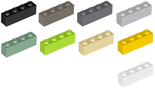 LEGO乐高 积木玩具儿童益智全新现货北京 3010砖1x4多种色塑料拼装