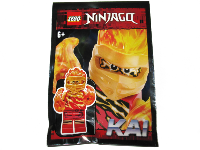 LEGO乐高892059幻影忍者凯 kai人仔njo530含武器袋装拼装积木儿童