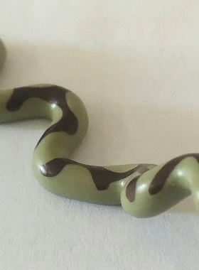 LEGO乐高 38801pb02零件动斑纹橄榄绿蛇北京现货拼装积木塑料玩具