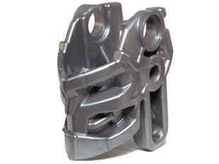 LEGO 乐高19049生化战士面具连接件银色塑料拼装积木玩具全新现货