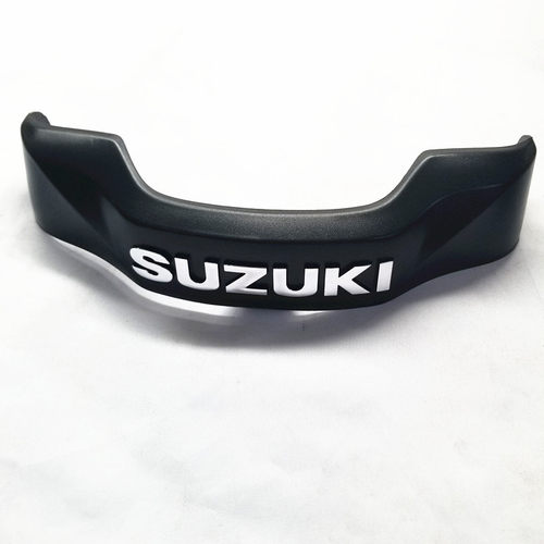 轻骑铃木 悍骏GR150前叉下罩 QS150-5-6前大灯下SUZUKI铃木标志牌