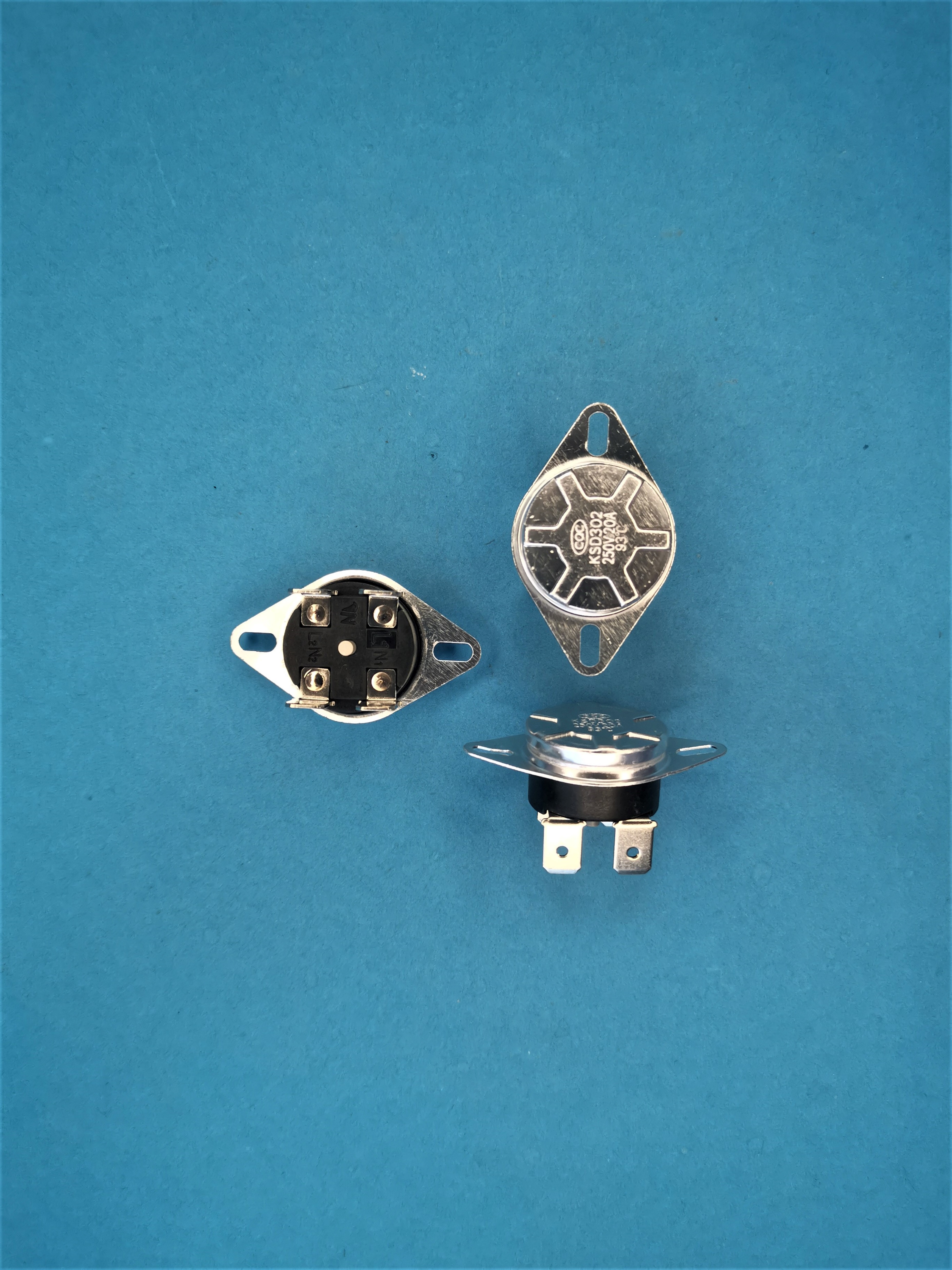 电热水器通用配件93度双极突跳温控KSD302双极突跳温控20A促销