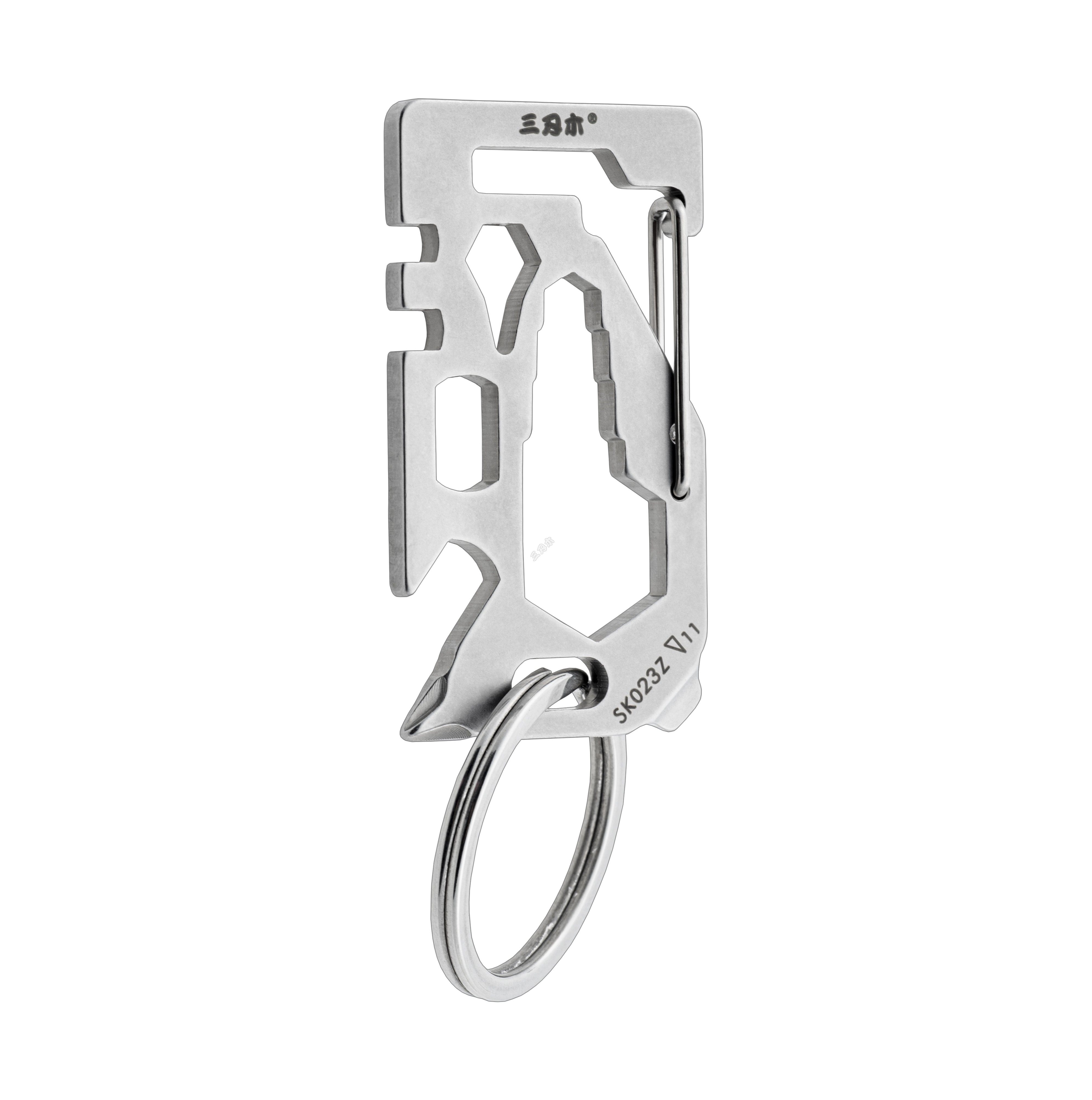 新款正品三刃木钥匙扣袖珍工具EDC随身多功能工具卡求生卡SK023Z,户外/登山/野营/旅行用品,多功能组合工具,淘宝优惠券,粉丝福利购,淘宝优惠卷