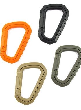 新款 ITW 战术挂扣 中型战术大D扣 登山扣 外挂大D扣 D型扣莫利扣