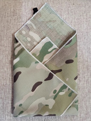 迷彩擦布单面EDC尼龙棉刀帕