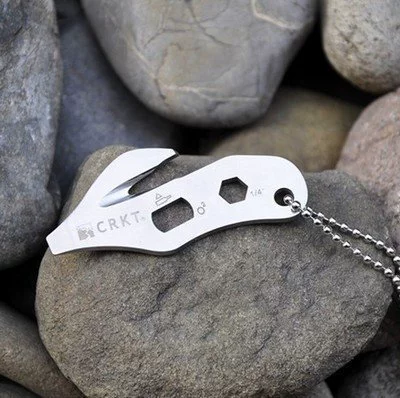 CRKT2055 Многофункциональный стройный меч, одно слово щипов, увлажняющие кепки, оборудование EDC Portal