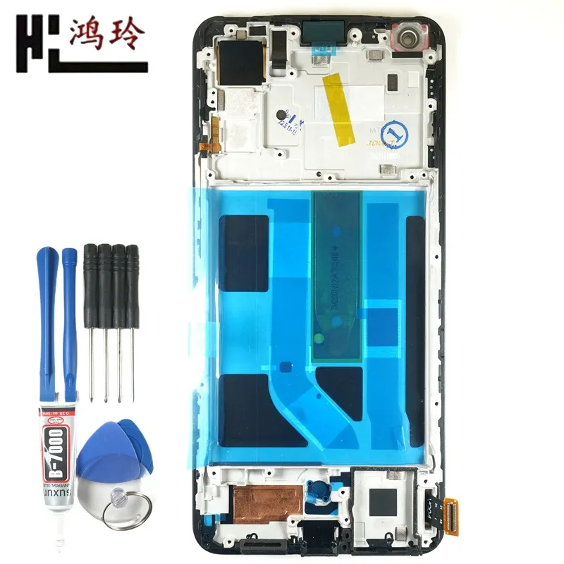 鸿玲原装适用vivo X50手机屏幕总成OLED显示屏彩虹TFT液晶总成
