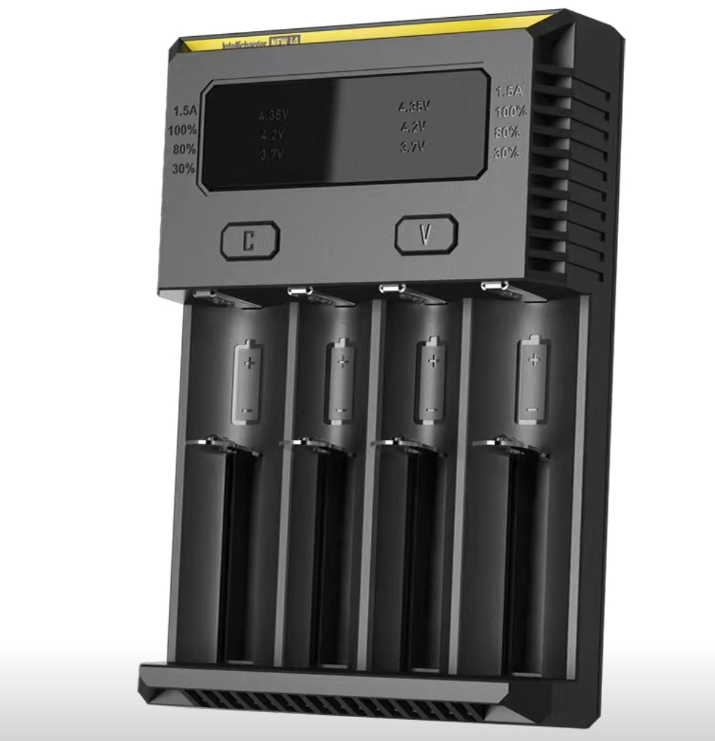 奈特科尔NEW i4四槽智能充电器18650/21700充电器 nitecore