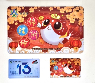 2024超大13周年锦鲤附体羊城通全国通交通联合卡香港地铁澳门公交