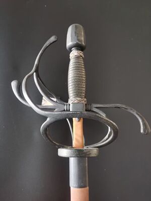 【现货】汉威金属古旧索林根佩剑 迅捷剑 西洋佩剑 HEMA 未开刃