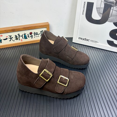 隐形增高7cm博肯鞋女秋冬一脚蹬