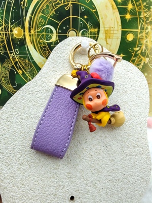 泡泡玛特星星人系列汽车钥匙扣钥匙链挂件包包挂饰