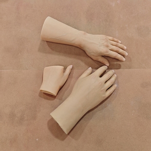 定制残疾人断掌 断指 专用硅胶义肢 截肢手臂大腿 假肢手臂