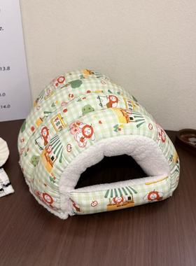 荷兰猪无底棉窝过冬加绒保暖窝土拨鼠貂可爱兔子防风防尿四季棉窝